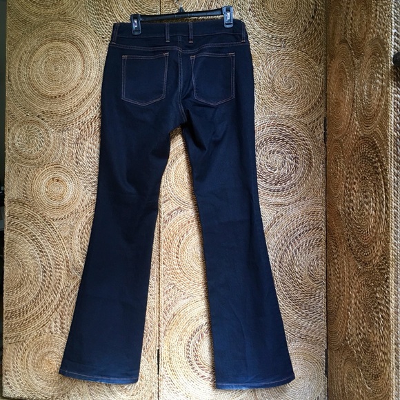 Banana Republic Curvy Boot Cut Jeans 5 Pocket Dark - Picture 2 of 16